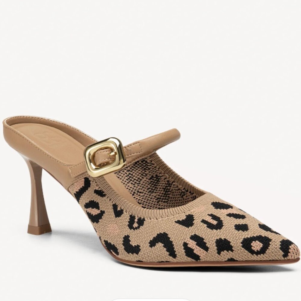 GraceLithe Pointed Toe Heeled Mule